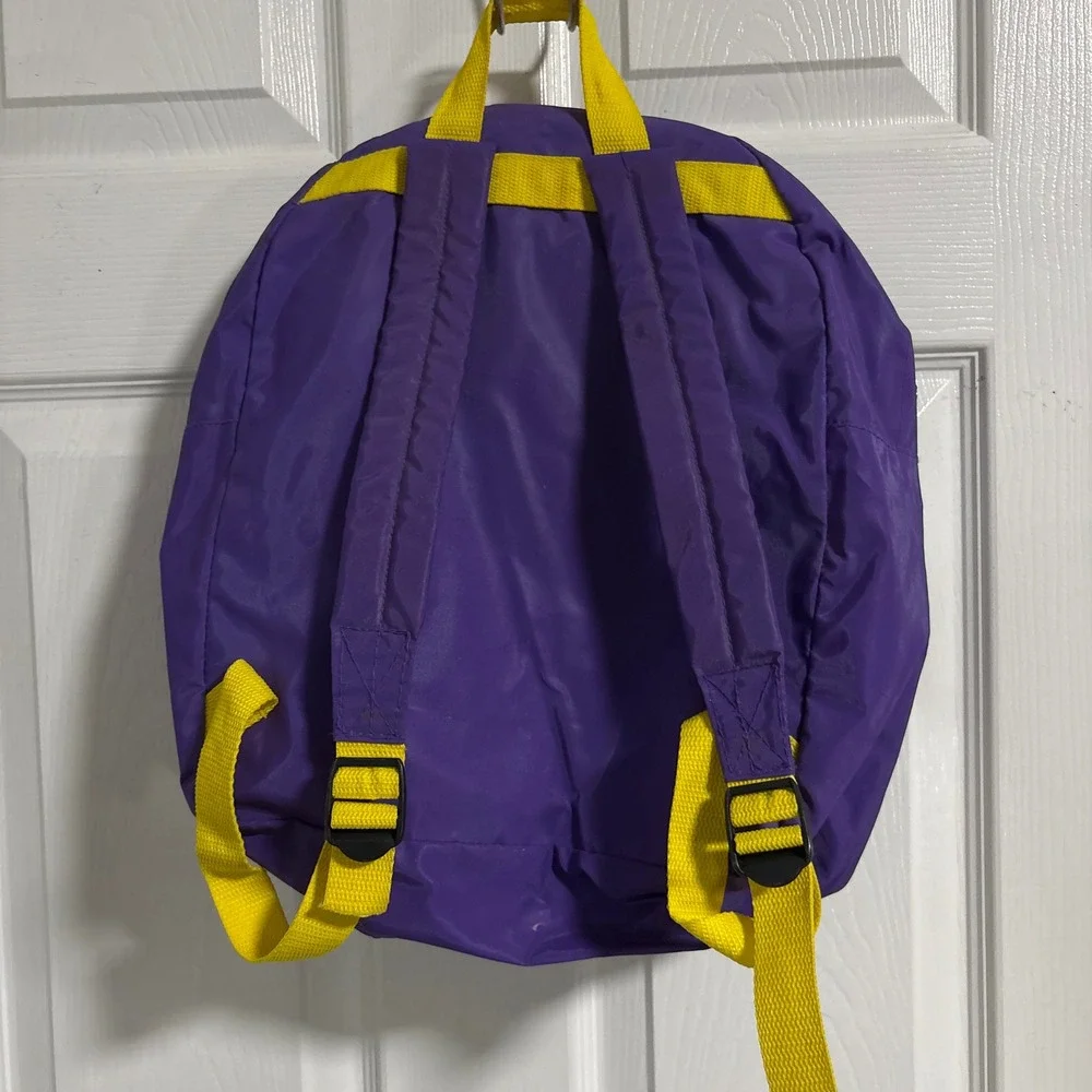 Imaginings 3 TMNT Backpack Kids OS Purple Good 1989 Vintage Ninja Turtles Bag